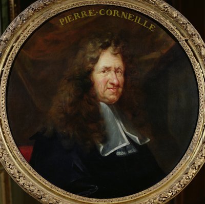 Portret van Pierre Corneille door Francois Sicre